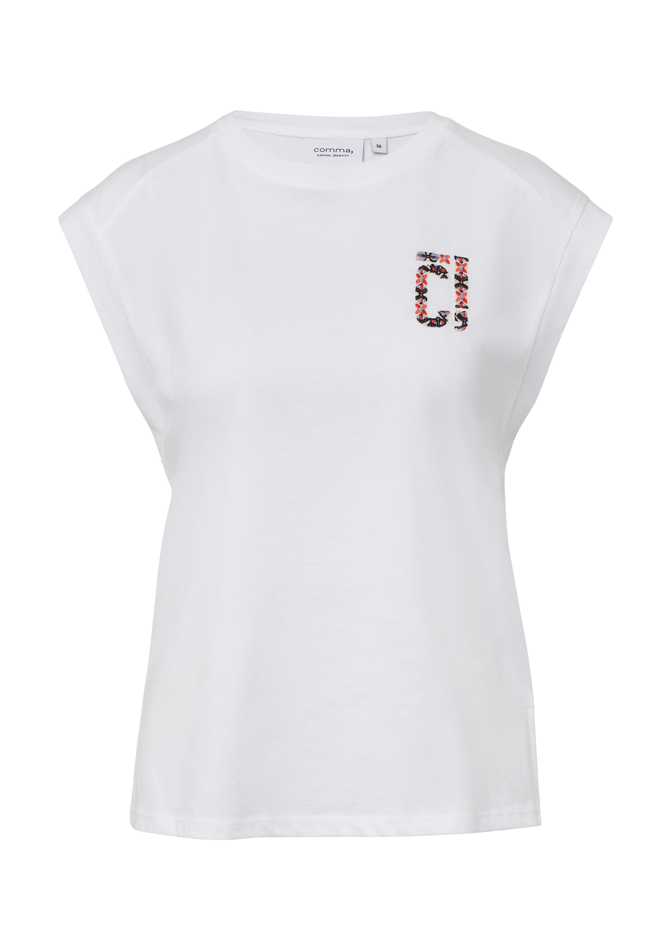 comma casual identity Shirt in White: front