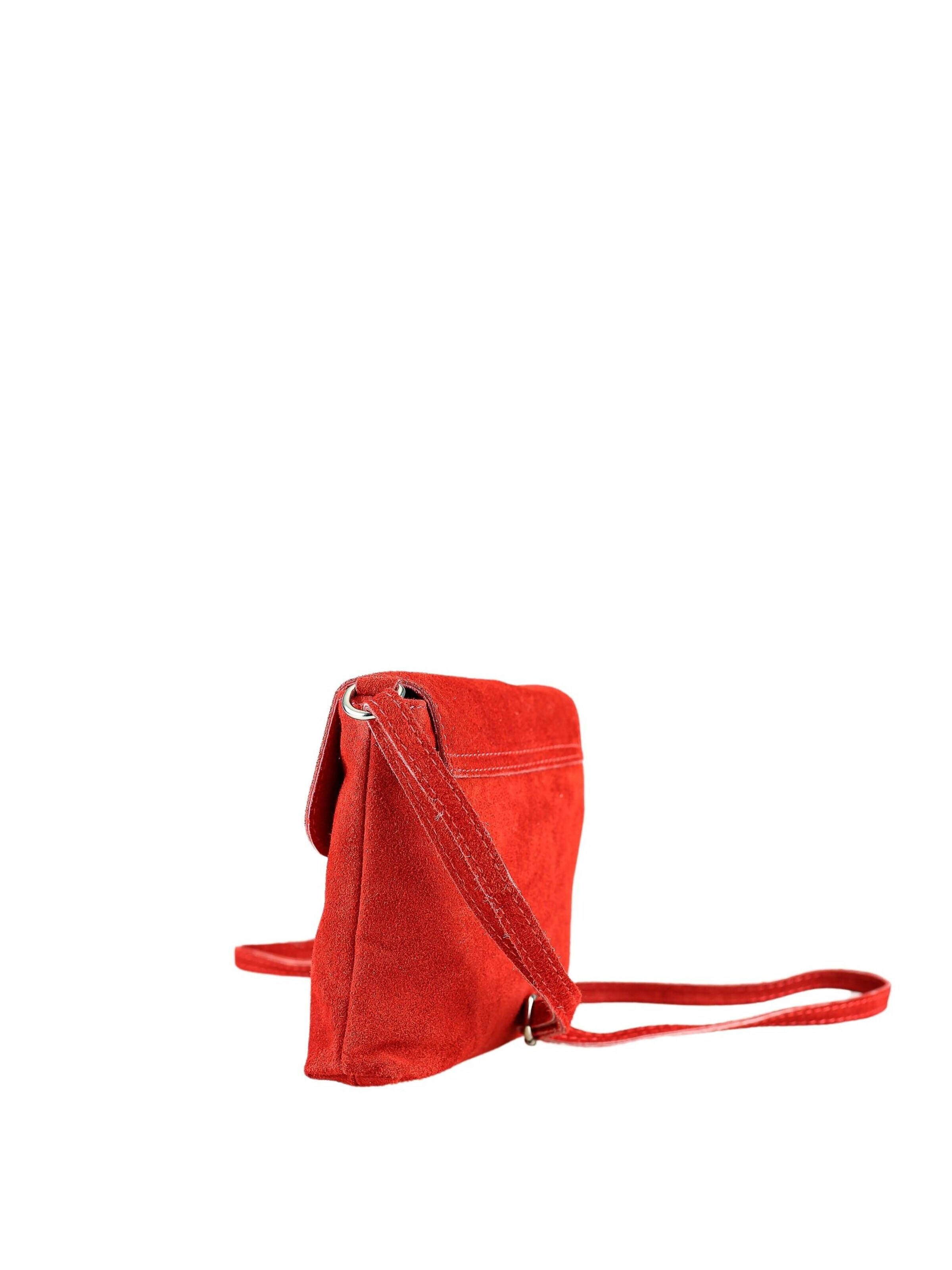 Allgäu Rebell Crossbody Bag 'Blümchen' in Red