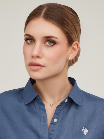 Collana 'Amelie' di U.S. POLO ASSN. in giallo: frontale
