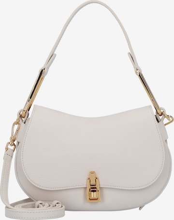 Borsa a mano di Coccinelle in bianco: frontale