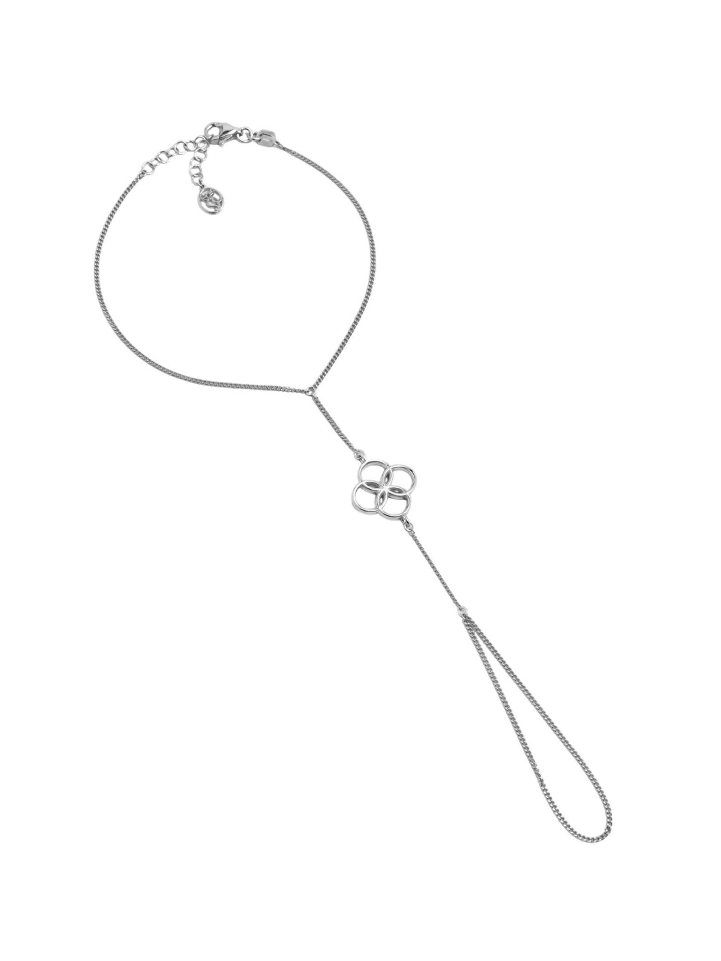 So Chic Armband in Zilver: voorkant