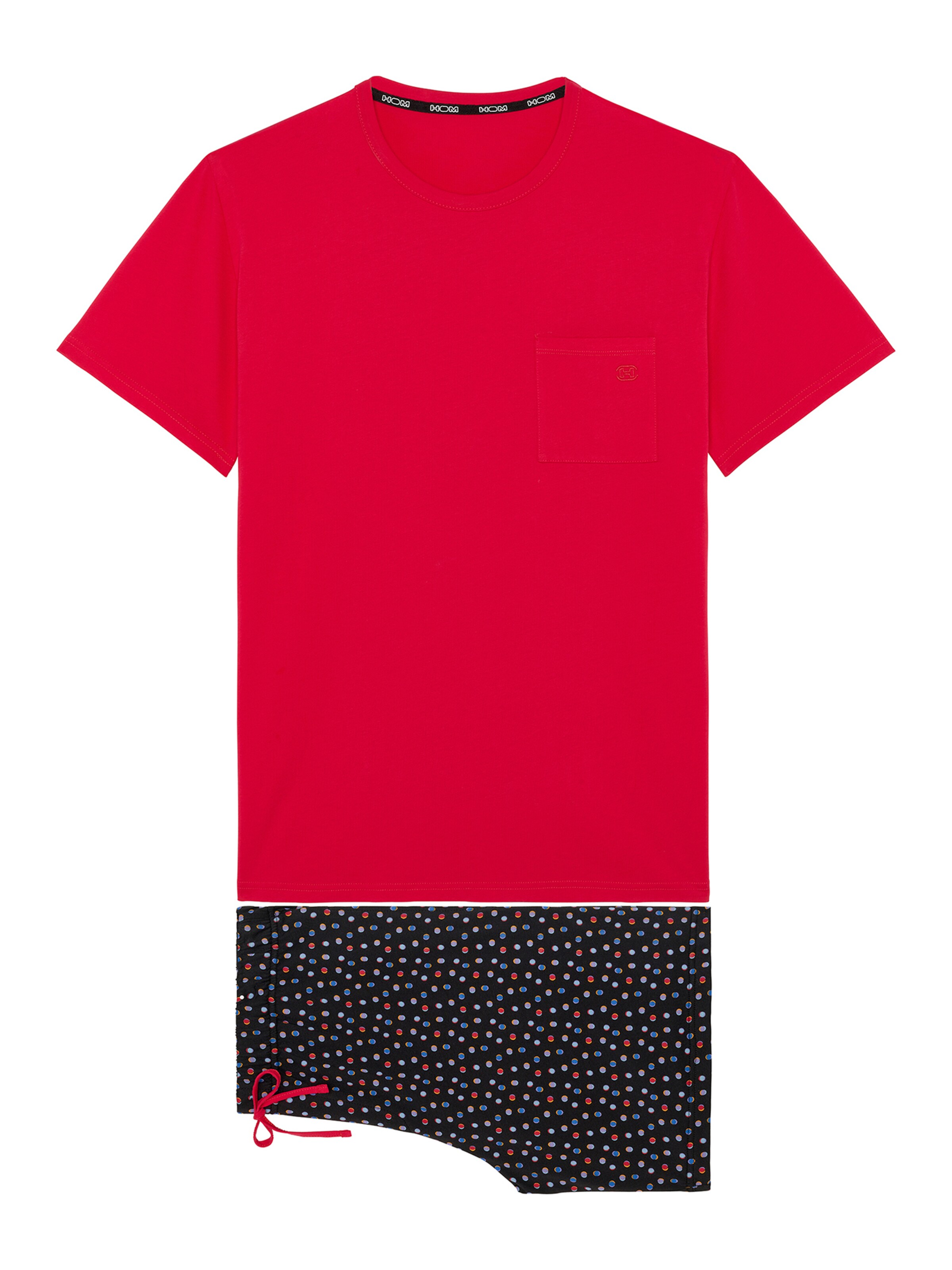 HOM Shorty ' Charli ' in Rot: Vorderseite