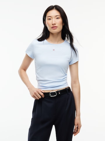 Tommy Jeans - Camisa em azul: frente
