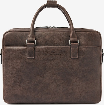 Castelijn & Beerens Aktentasche 'Carisma' in Braun: Vorderseite