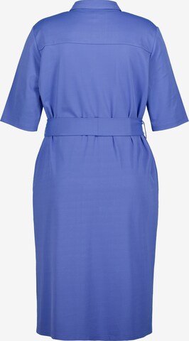 Ulla Popken Blousejurk in Blauw