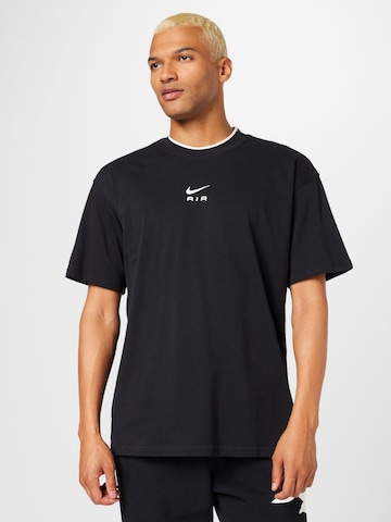 T-Shirt Nike Sportswear en noir : devant