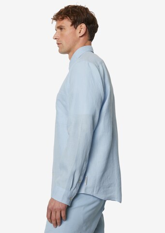 Coupe regular Chemise Marc O'Polo en bleu