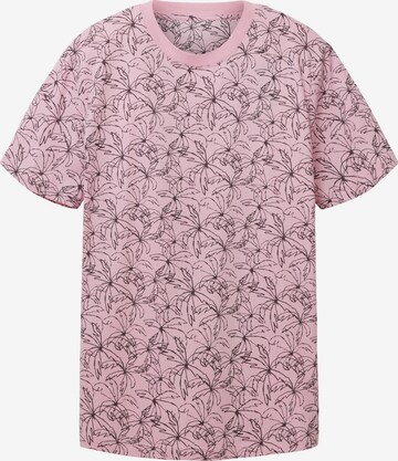 TOM TAILOR DENIM - Camiseta en rosa: frente