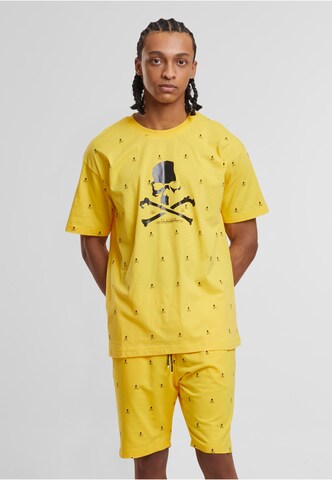 2Y Premium Hausanzug in Gelb: Vorderseite