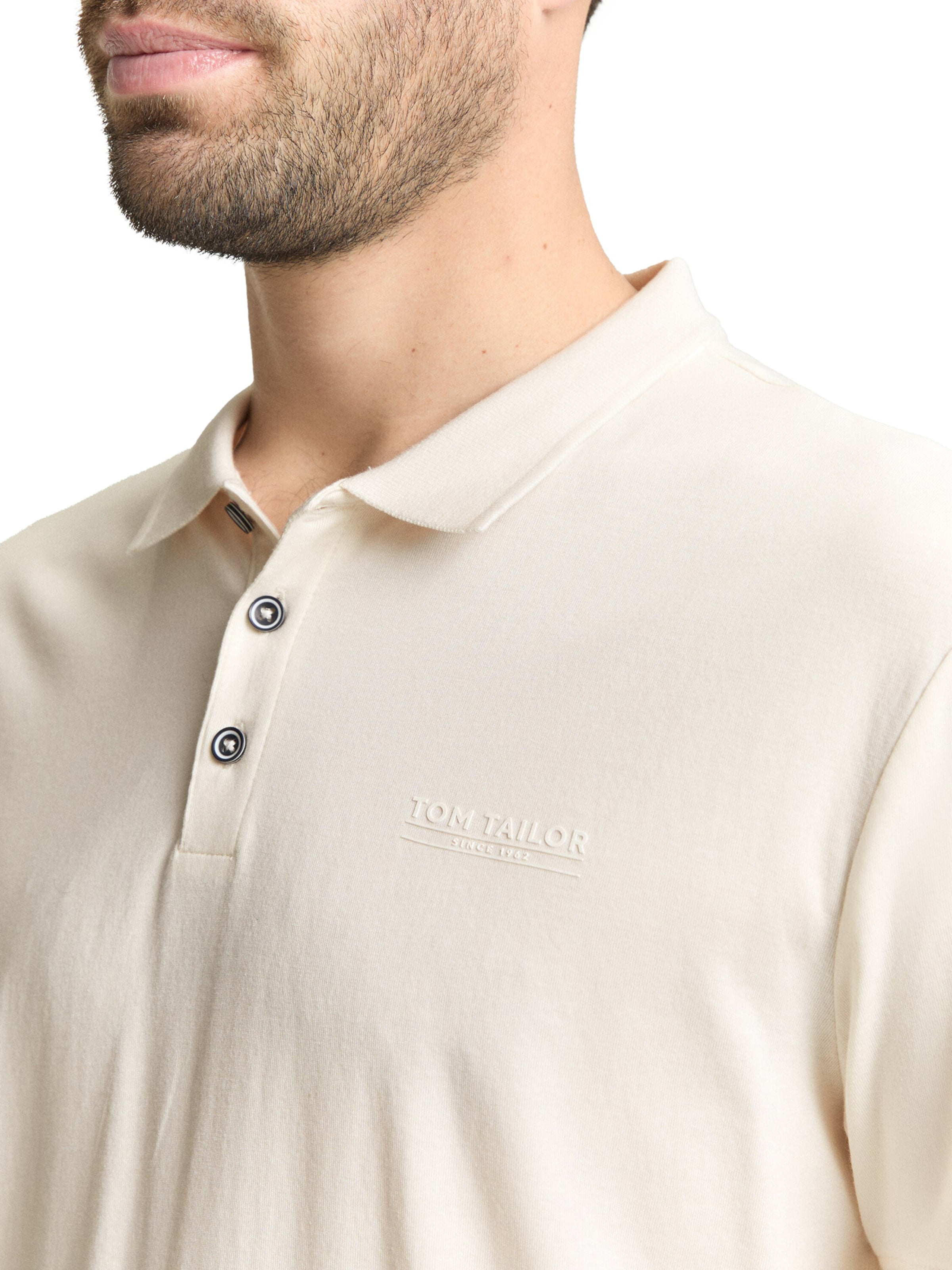 TOM TAILOR - Camiseta en blanco