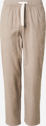 HOLLISTER Loosefit Housut värissä ruskea: etupuoli