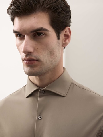 Marks & Spencer Regular fit Overhemd in Beige