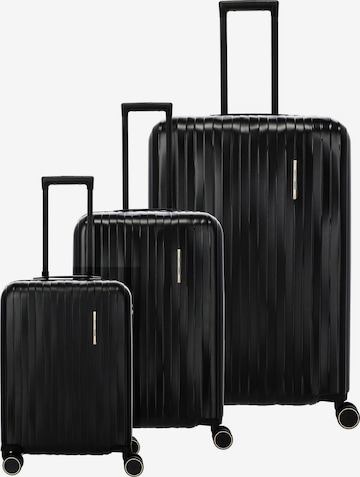 TRAVELITE Kofferset 'Barbara' in Zwart: voorkant