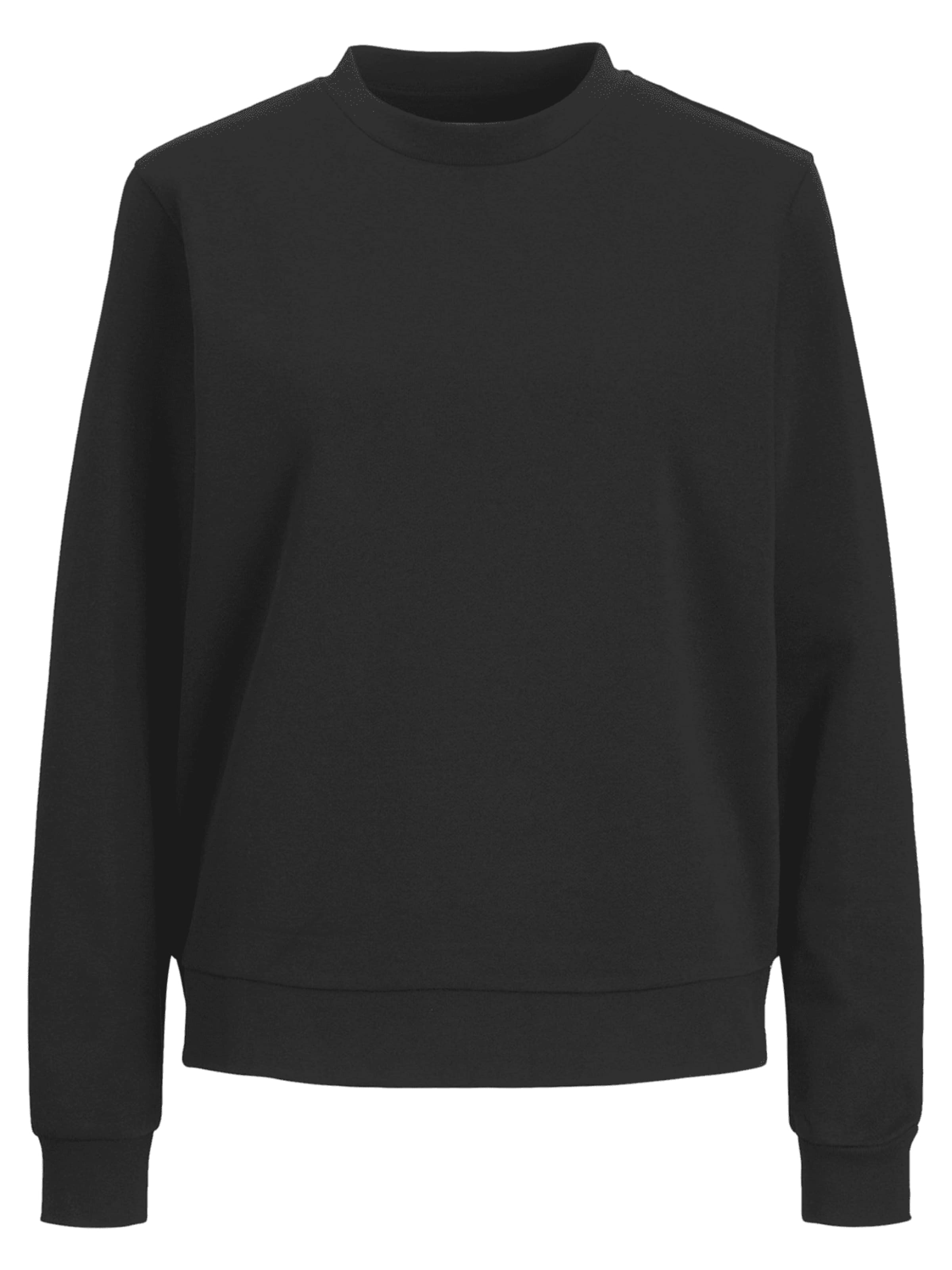TEESHOPPEN Sweatshirt in Schwarz: Vorderseite