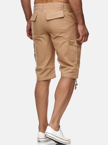 Reslad Regular Cargohose 'Stoffhose 3/4 Cargo Bermuda' in Beige