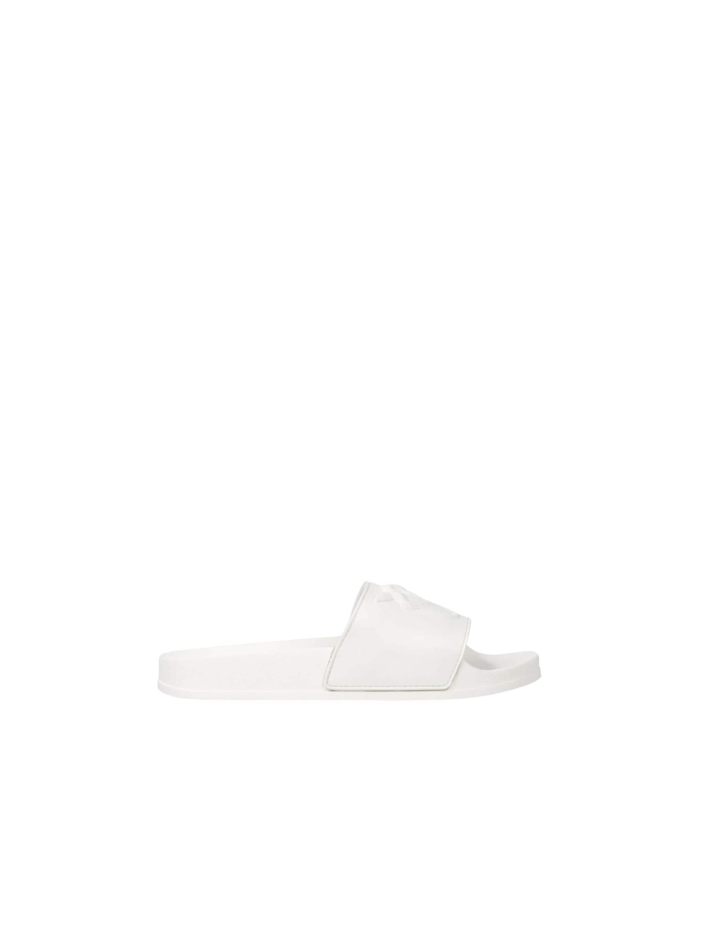Pantoufle 'PINKO DILLY 01 SLIPPER RUBBERIZED Scarpe' PINKO en blanc : devant