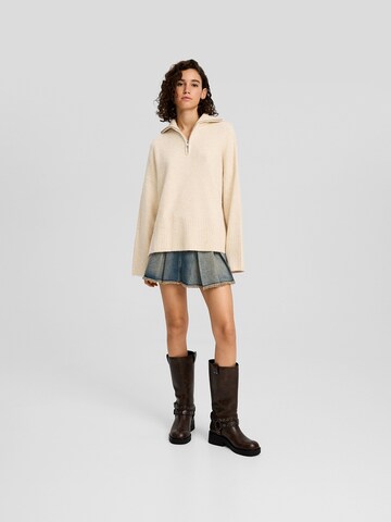 Bershka Neulepaita värissä beige