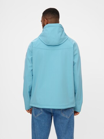 Derbe Jacke 'Isleby' in Blau