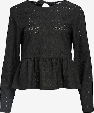 OBJECT Neuletakki 'OBJLAILA' värissä musta: etupuoli