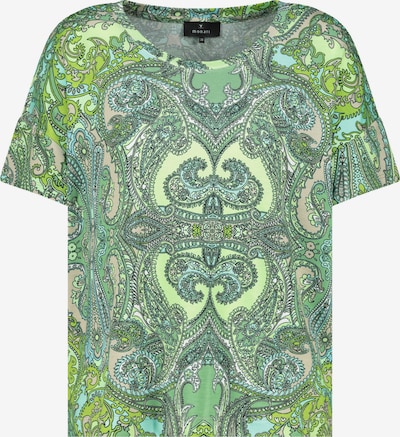 Marškinėliai iš monari, spalva – vandens spalva / kivių spalva / tamsiai žalia / balta, Prekių apžvalga