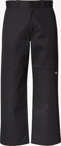 DICKIES Loose fit Pleated Pants in Black: front