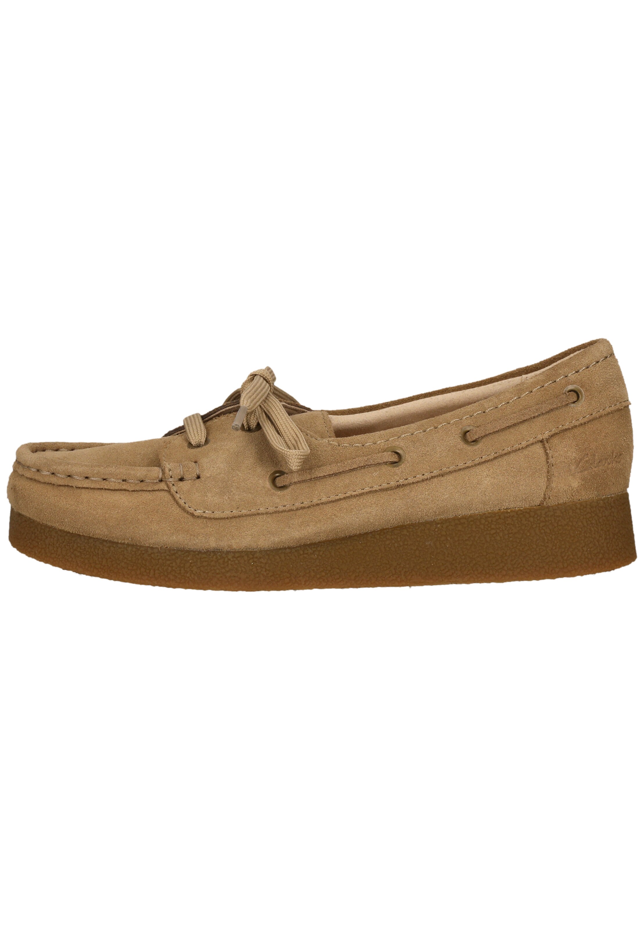 CLARKS Veterschoen 'Wallabee EVO Sea' in Bruin