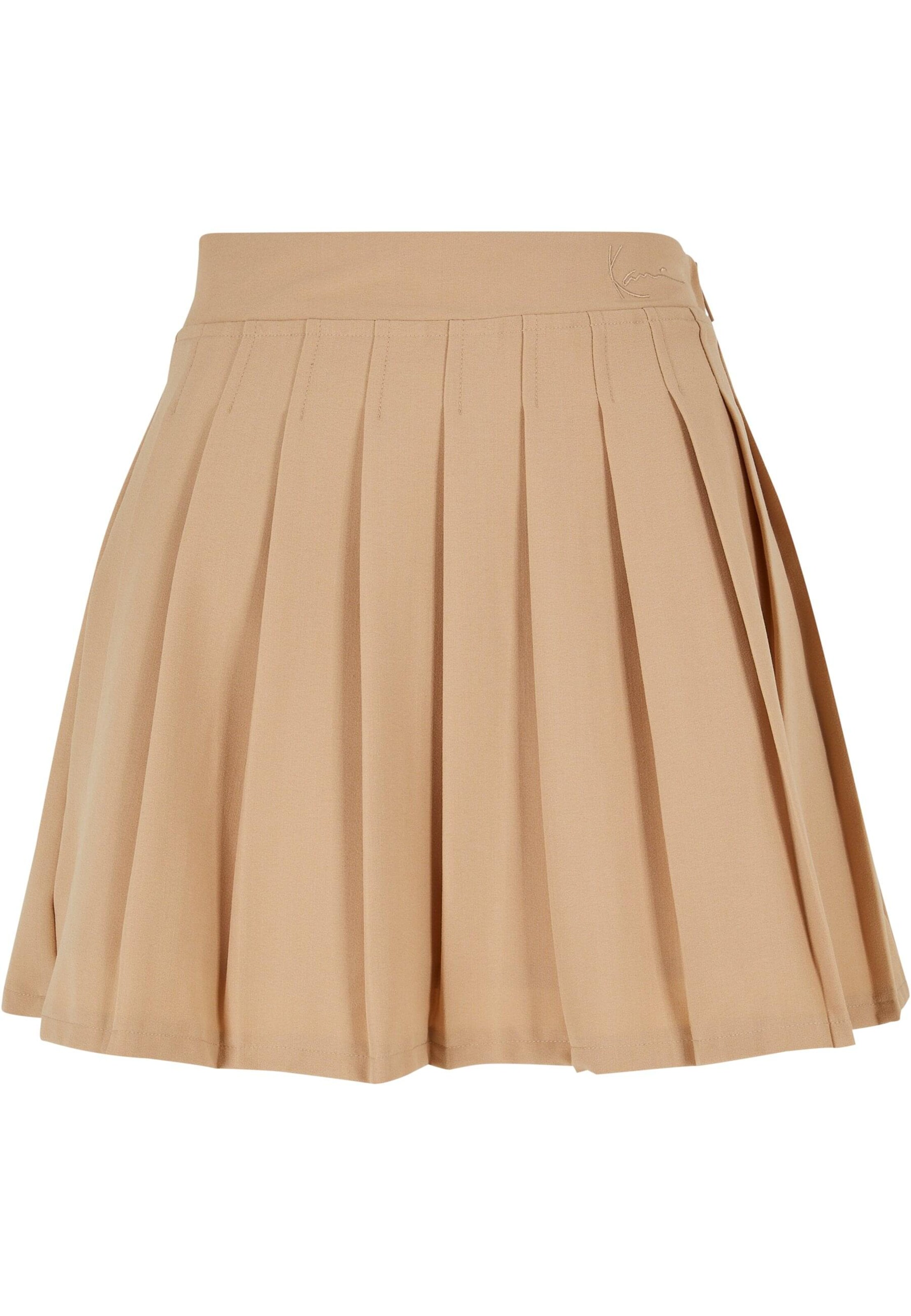 Karl Kani Юбка в Бежевый: спереди