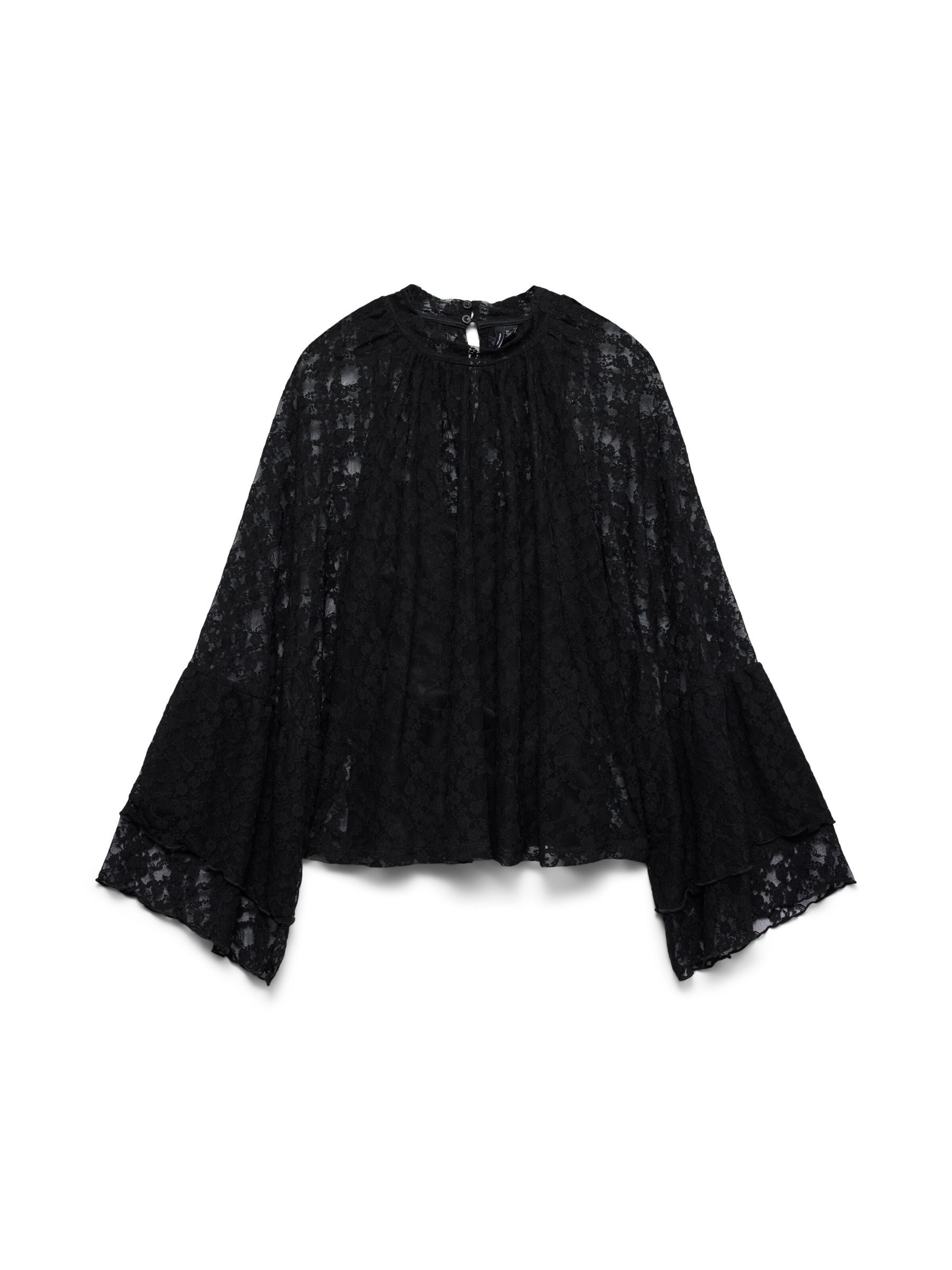 Chemisier 'VMCAROLINE' VERO MODA en noir : devant