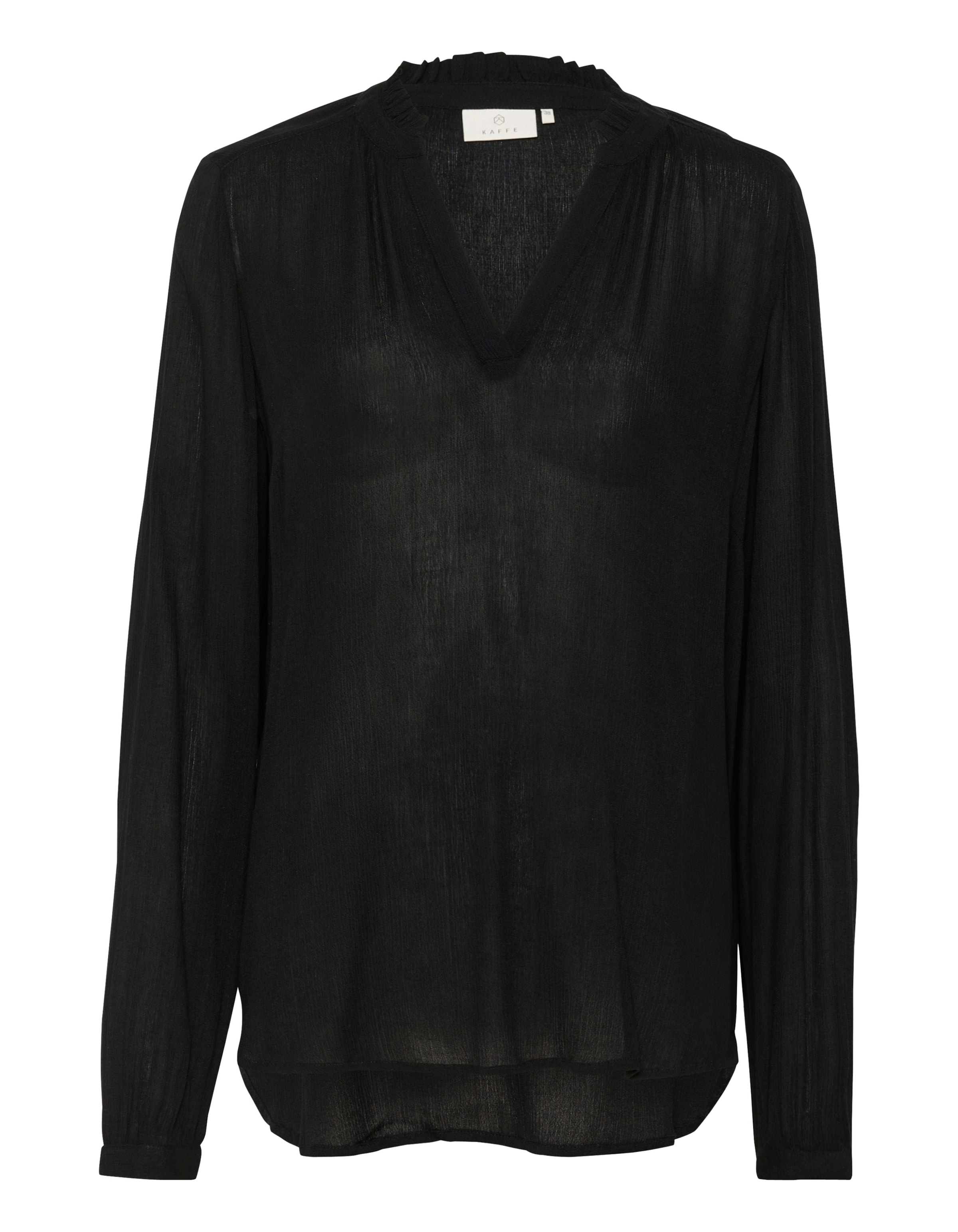 Kaffe Bluse 'KA Amber' in Schwarz: Vorderseite