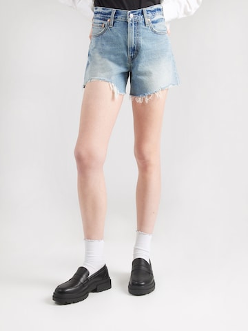 LEVI'S ® Normální Džíny 'RIBCAGE' – modrá: přední strana