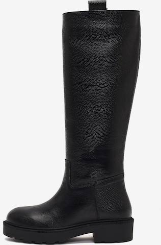 Boots Derimod en noir : devant