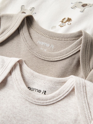 NAME IT - Pijama entero/body en beige