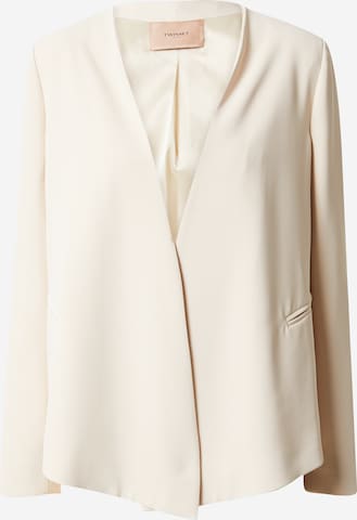 Blazer Twinset en beige : devant