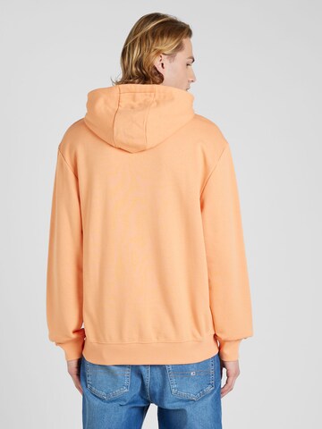 HUGO - Sweatshirt 'Dapo' em laranja