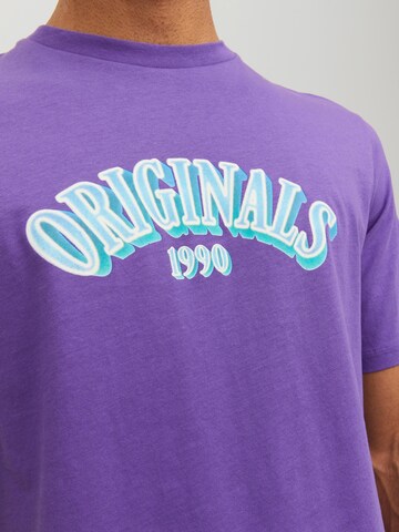 JACK & JONES Shirt 'Euphori' in Purple