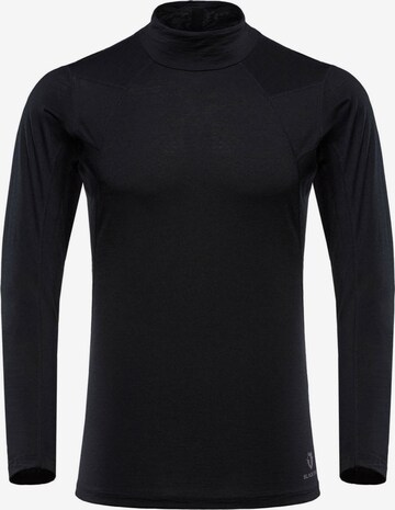 BLACKYAK Performance Shirt 'Gurla' in Black: front