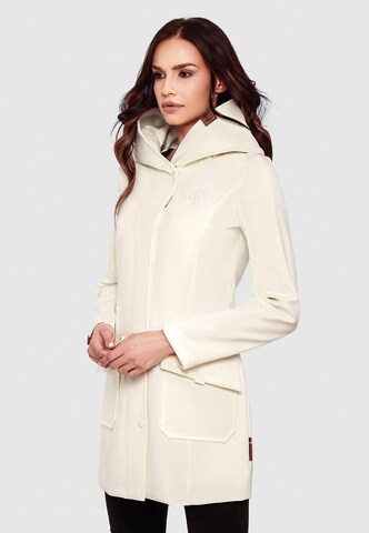 MARIKOO Płaszcz funkcyjny 'Mayleen' w kolorze biały