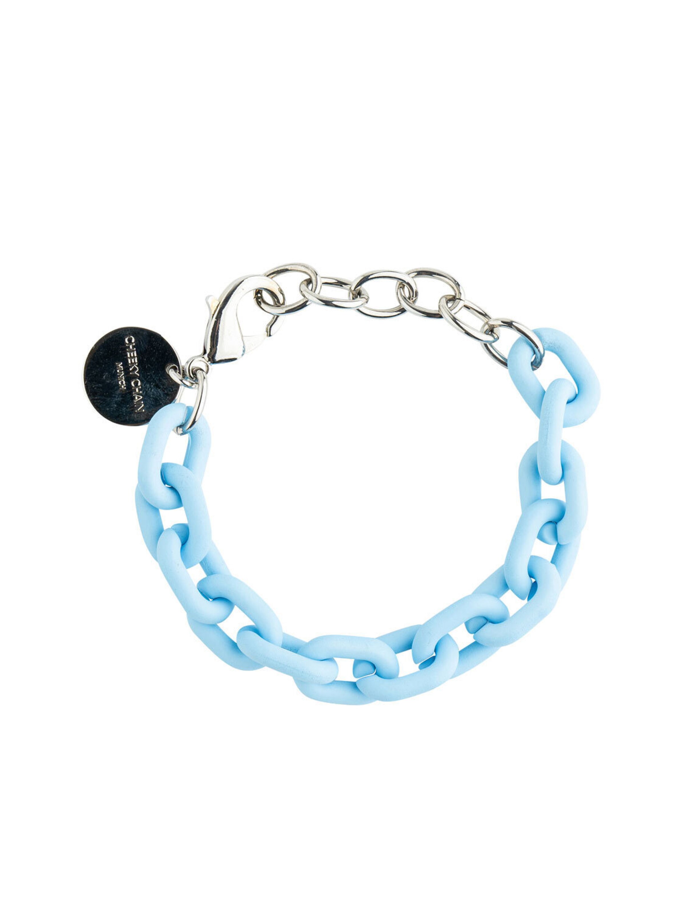 Cheeky Chain Munich Armband 'Lio' in Blauw: voorkant