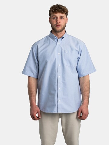 Carhartt WIP Regular Fit Hemd ' Braxton Shirt ' in Blau: Vorderseite