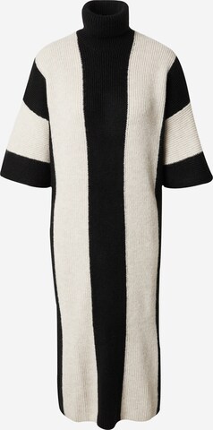 Lindex Knitted dress 'Betty' in Black: front