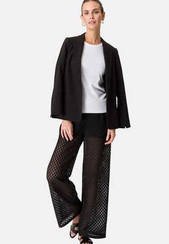 Regular Pantalon zero en noir