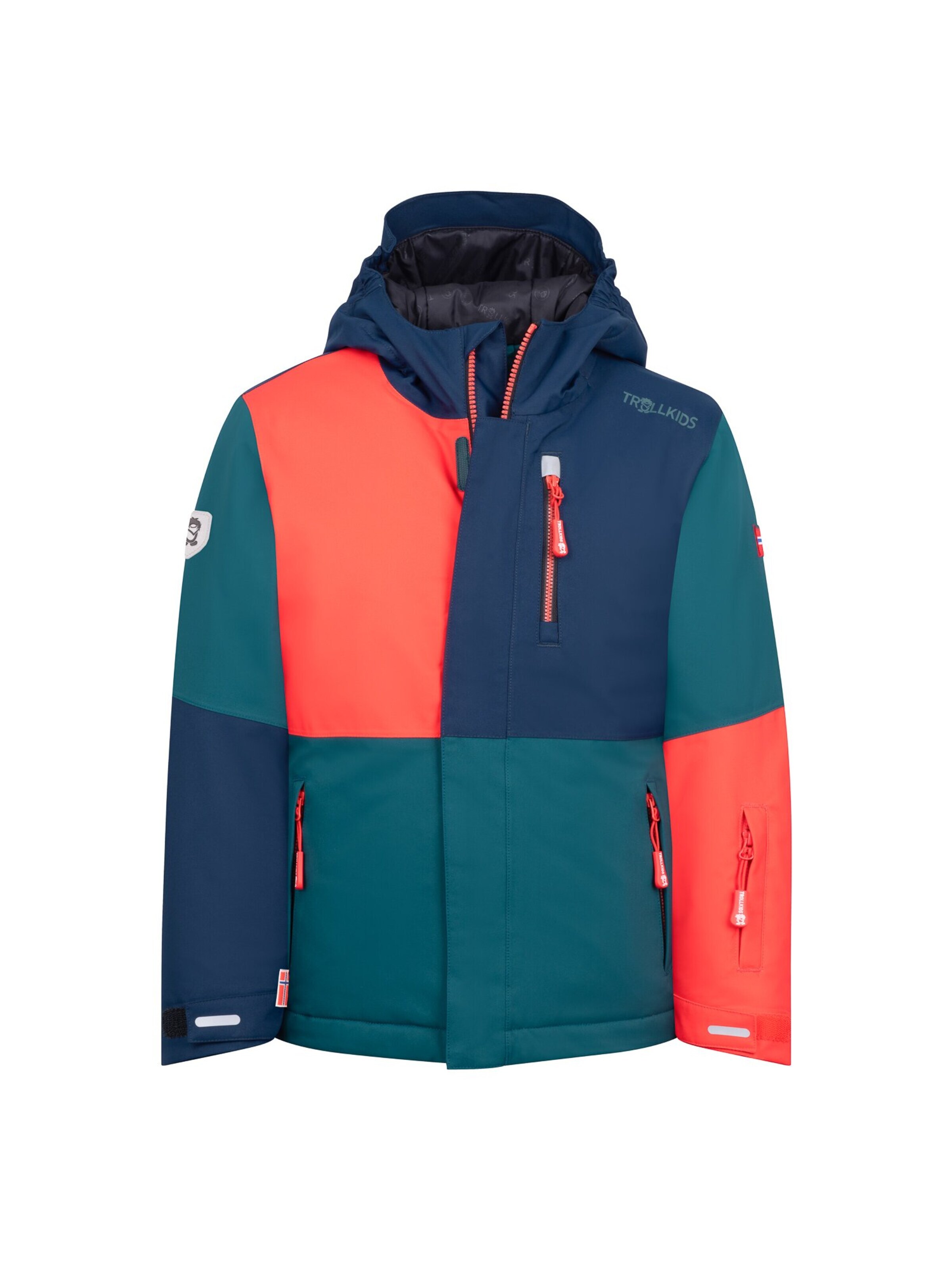 TROLLKIDS Outdoor jacket in Mixed colors: front