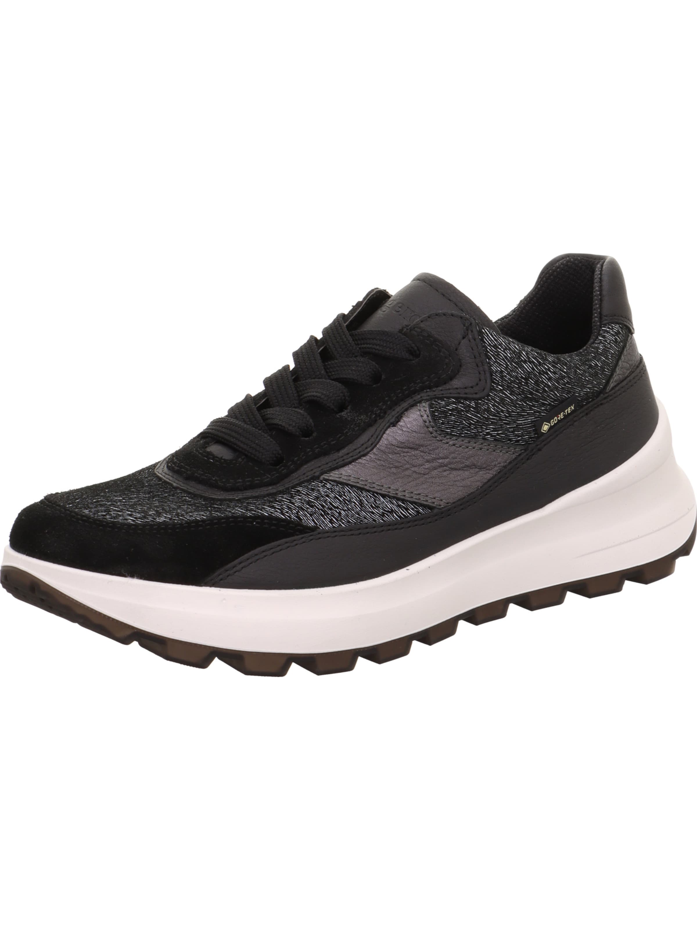 Legero Sneaker  'T4 Run' in Schwarz: Vorderseite