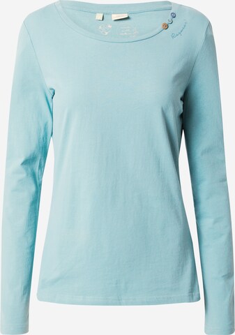 Ragwear Koszulka 'FLORAH' w kolorze niebieski: przód