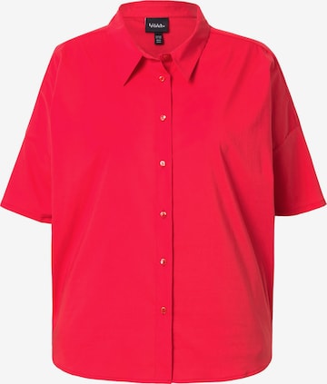 Ulla Popken Bluse in Pink: Vorderseite