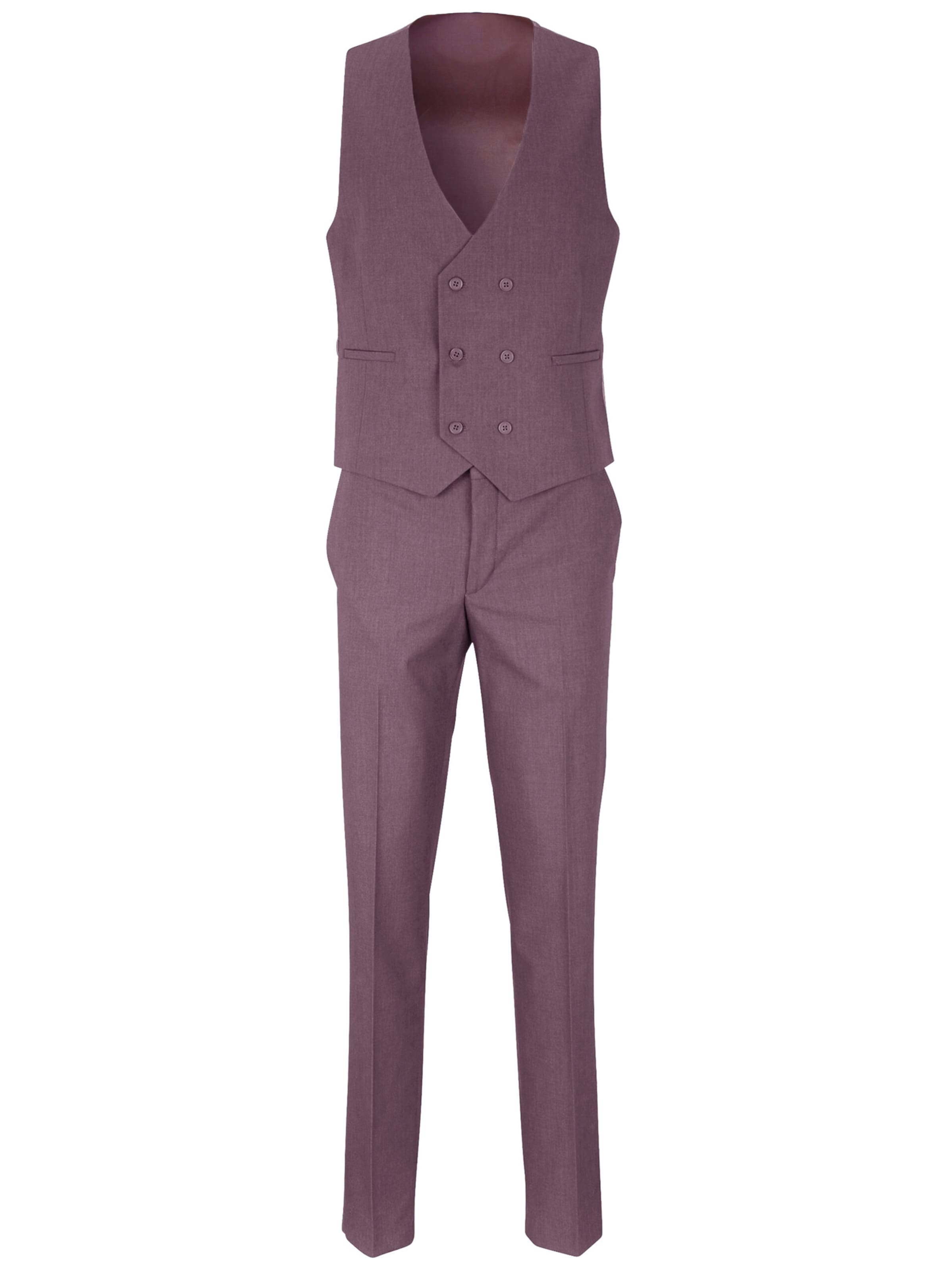 Steffen Klein Slim fit Suit in Red