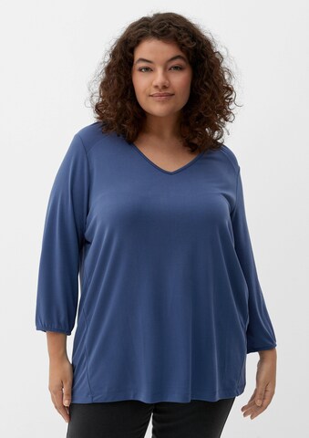 TRIANGLE Shirt in Blau: predná strana