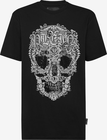 Philipp Plein - Camiseta 'Skull' en negro: frente