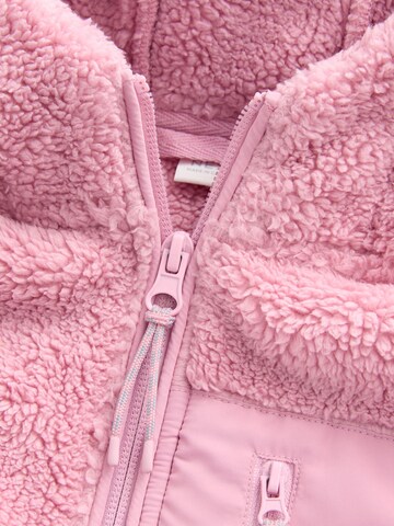 Next Fleecejacka i rosa