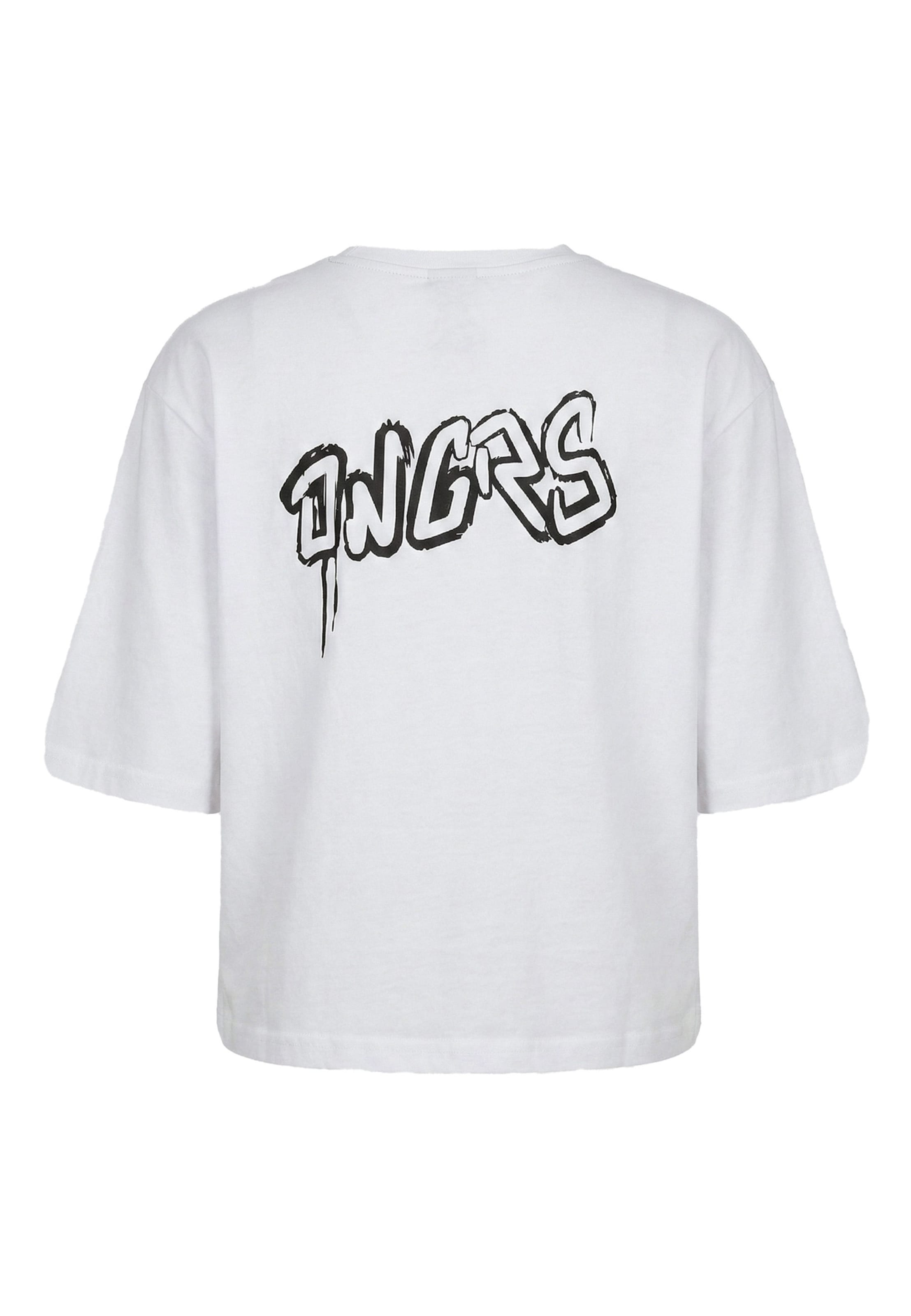 Dangerous DNGRS T-Shirt 'Liminous' in Weiß